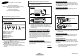 SAMSUNG COLOR TELEVISION Owner's Instructions Manual