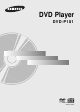 SAMSUNG DVD-P181 User Manual