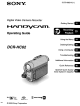 Sony Handycam DCR-HC62 Operating Manual