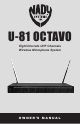 Nady Systems U-81 Octavo Owner's Manual