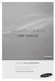 SAMSUNG Vacuum Cleaner User Manual