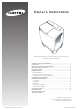 SAMSUNG Washing machine Owner's Instructions Manual