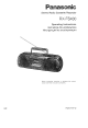 Panasonic RX-FS430 Operating Instructions Manual