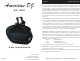 American DJ GP 250 User Instructions