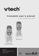 Vtech CS6114 Complete User's Manual