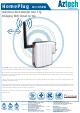 Aztech HomePlug HL105EW Specfications