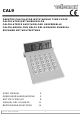 Velleman CAL9 User Manual