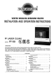 Toyostove FF-50 Instalation And Operation Instructions