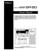 Roland GR-20 Owner's Manual
