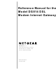 Netgear DG814 Reference Manual