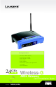 Linksys WAG54G Quick Installation Manual