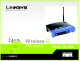 Linksys WAG54G User Manual