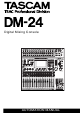 Tascam DM-24 Automation Manual
