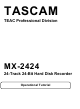 Tascam MX-2424 Operational Tutorial