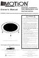 Stamina INMOTION trampoline Owner's Manual
