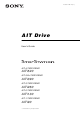 Sony StorStation AITi90 User Manual