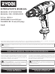 Ryobi D46C Operator's Manual