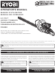 Ryobi RY40600 Operator's Manual