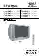 Sony KV-28LS60B Service Manual