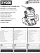 Ryobi R163 Operator's Manual