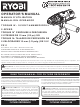 Ryobi P211 Operator's Manual