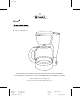 Rival PIL-HC08104 Owner's Manual