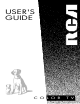 rca color tv User Manual