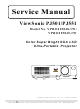 ViewSonic PJ501 Service Manual