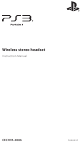 Sony Revolution LGR Dehumidifier Instruction Manual