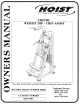 Hoist Fitness CD2700 Owner's Manual