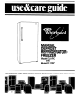 Whirlpool EL11PC Use & Care Manual