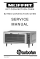 Moffat Turbofan E27 Service Manual