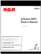 RCA 42PA30RQ User Manual