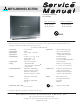 Mitsubishi WD-52527 Service Manual