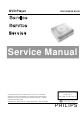 Philips DVP4050 Service Manual