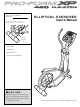 Proform XP 420 RAZOR User Manual