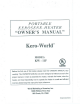 Kero-World Kero-World KW-11F Owner's Manual