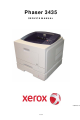 Xerox Phaser 3435 Service Manual