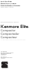 Kenmore 665.1473 series Use & Care Manual