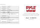 Pyle view PLCM38FRV User Manual