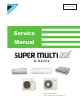 Daikin CTXS09GVJU Service Manual