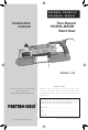 Porter-Cable 725 Instruction Manual