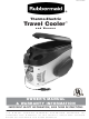 Rubbermaid Thermo-Electric Travel Cooler and Warmer Owner's Manual & Warranty Information