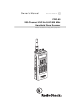 Radio Shack PRO-89 Owner's Manual
