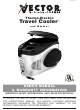 Vector Thermo-Electric Travel Cooler & Warmer User's Manual & Warranty Information