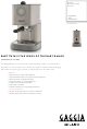 Gaggia RI8159/40 Specifications