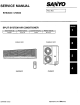 Sanyo KHS3632 / CH3632 Service Manual