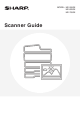 Sharp MX-5500N Scanner Manual