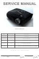 Optoma EX615 Service Manual