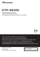 PIONEER HTP-SB300 Operating Instructions Manual